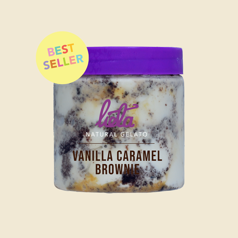 Vanilla Caramel Brownie