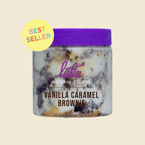 Vanilla Caramel Brownie